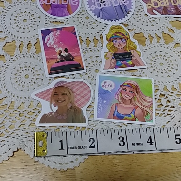 Barbie stickers for laptop, lockers, crafts, scrapbooking - Picture 4 of 4